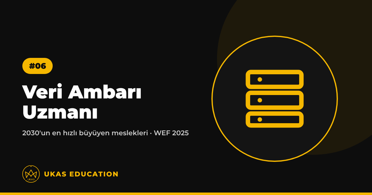 Veri Ambarı Uzmanı – UKAS Education